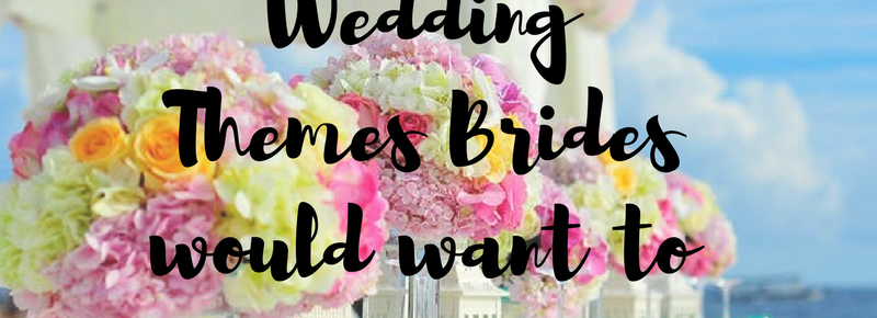 Creative wedding themes